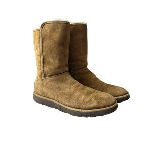 UGG ABREE II SUEDE WOMENS US 10 SHORT BOOTS BUNO 1016589